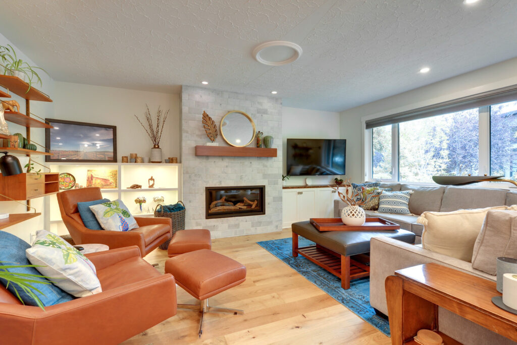 Living Room Design - Bridgeland Reno Project